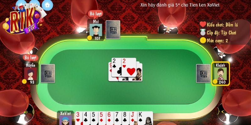 Chi tiết về các quy luật có trong game Tiến lên miền Nam