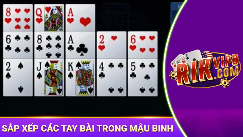 So sánh những tay bài trong cách chơi mậu binh