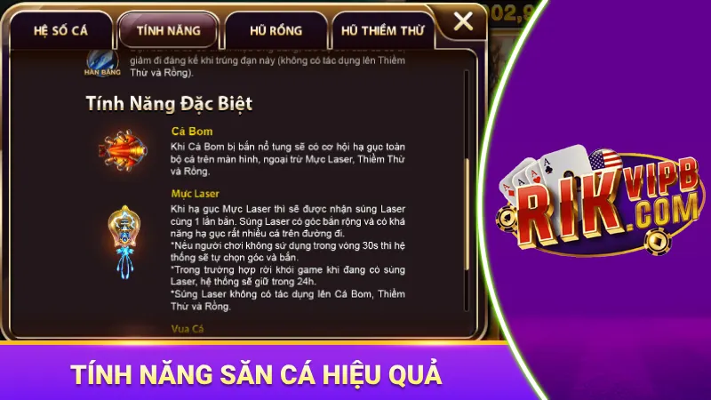 Vận dụng hiệu quả các tính năng hỗ trợ để săn cá đổi thưởng tốt nhất